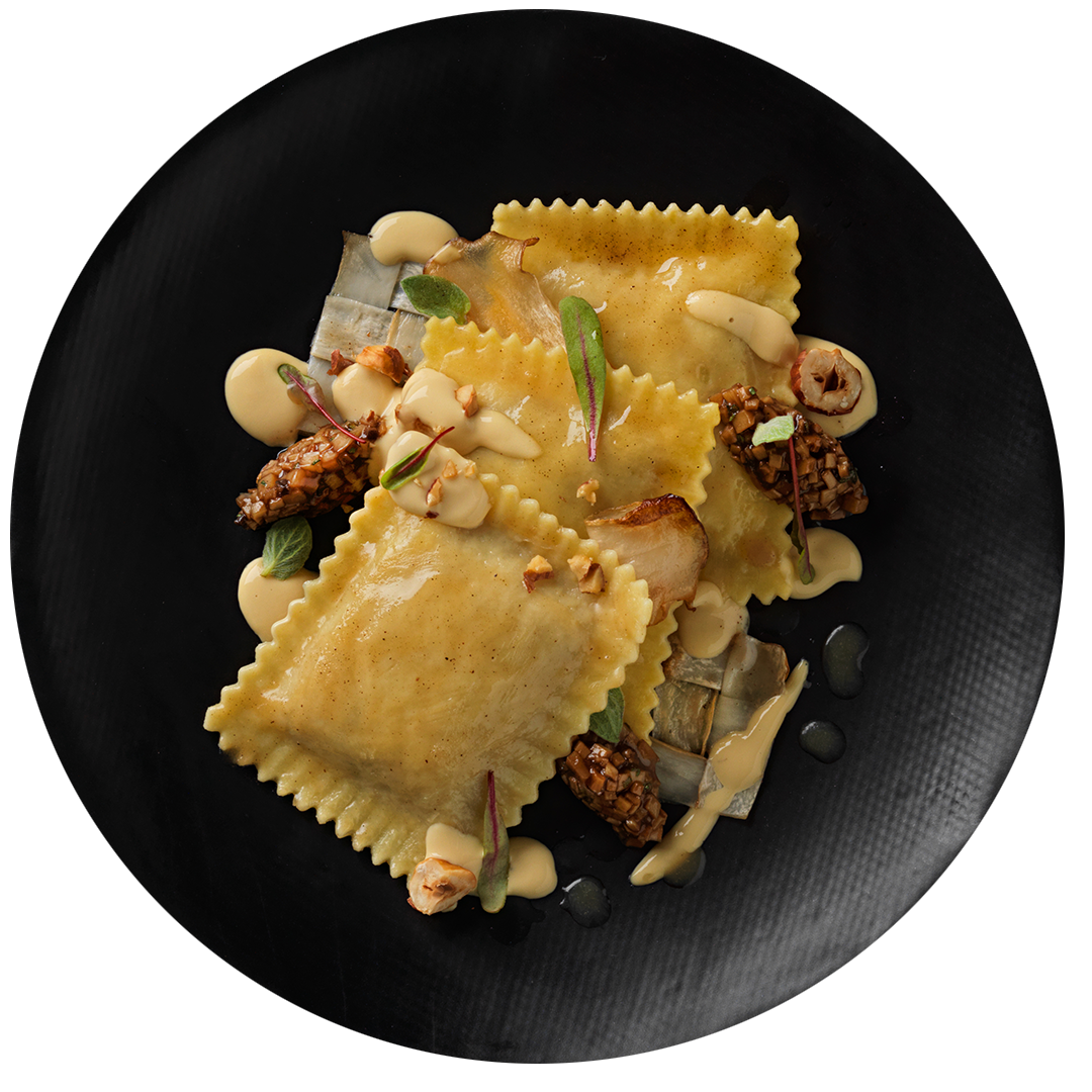 Tortellini mit Polentafüllung