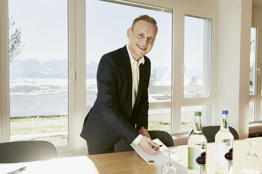 Seminarleiter Alexander Paveglio ist von der SapoCycle-Idee begeistert.