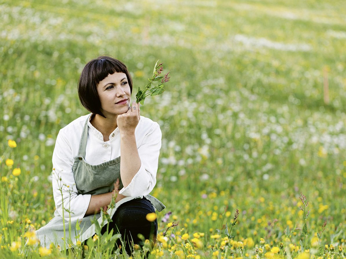 Verbunden mit der Natur. Rebecca Clopath verwirklicht ihre Ideen als Naturköchin.