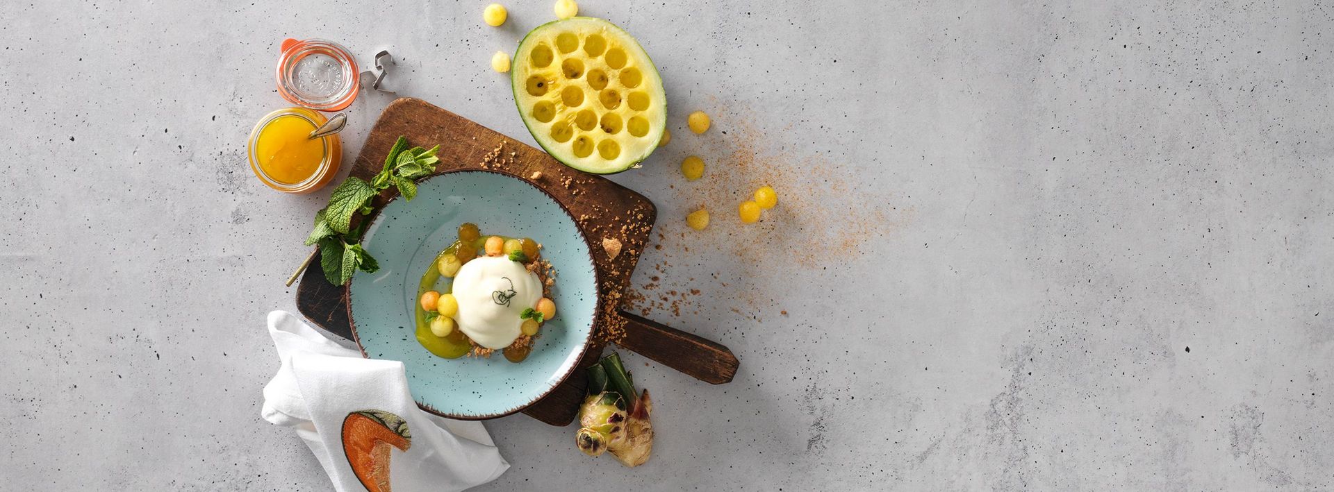 MIt Schweizer Melonen lassen sich fruchtig-frische Rezepte kreieren.