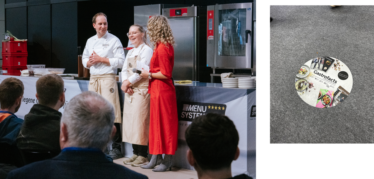 Auch vor Ort: Die Swiss Culinary Creators, exklusiver Kochpartner von Gastrofacts