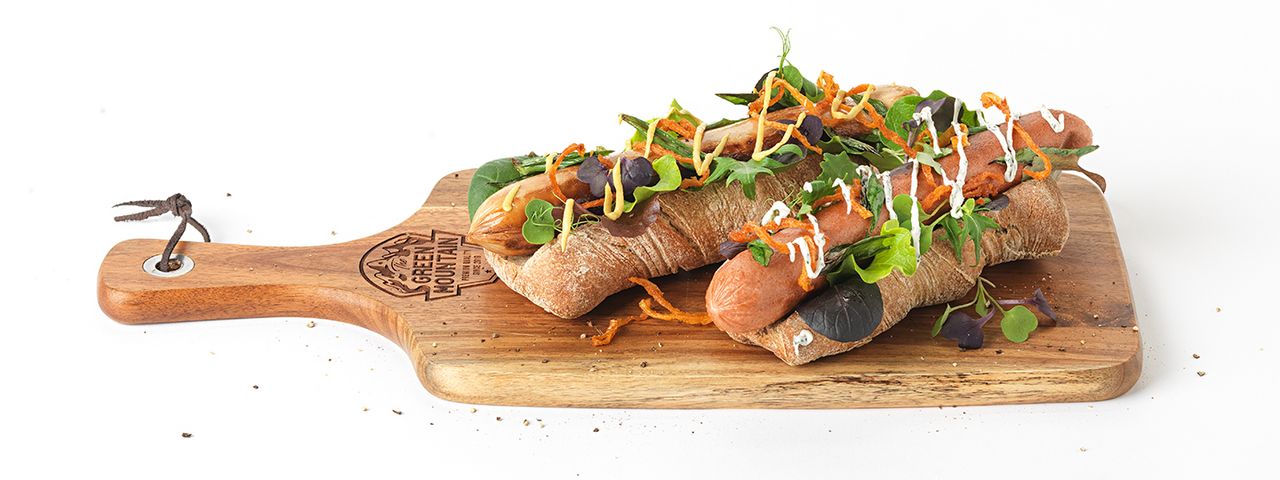 Rezept: THE GREEN MOUNTAIN Plant-based Hotdog