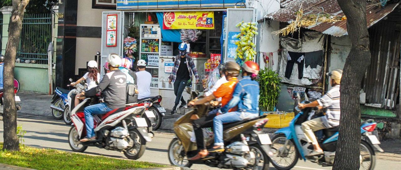 Kiosk in Ho Chi Minh City