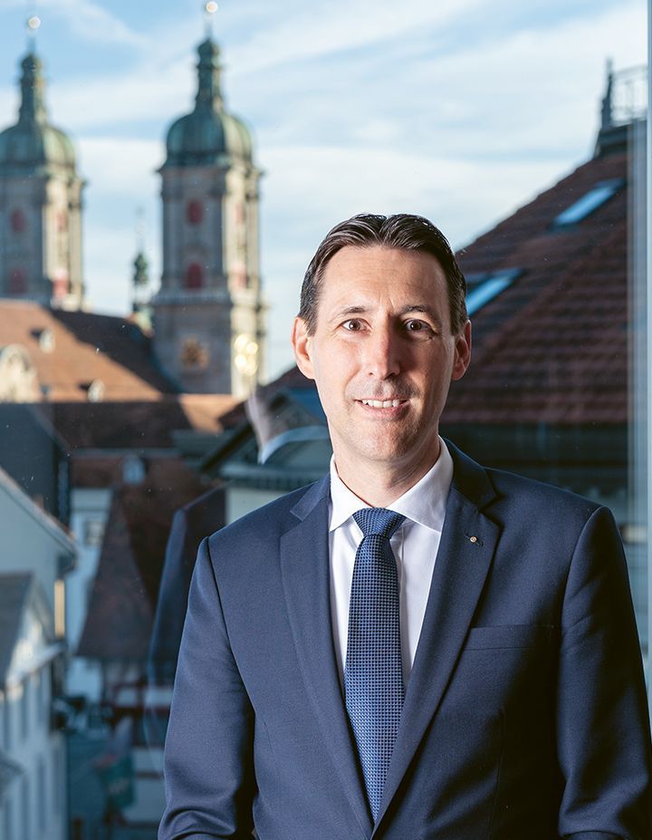 Michael Vogt, General Manager im Hotel Einstein in St. Gallen.