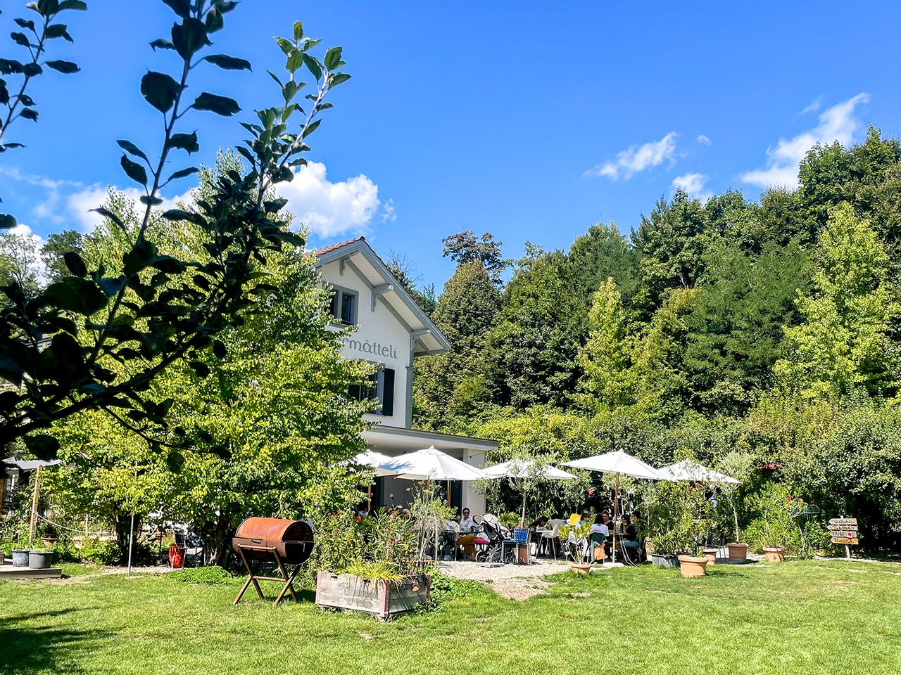 Oase im Nordwesten von Bern: Im Zehendermätteli lässt es sich gut verweilen.