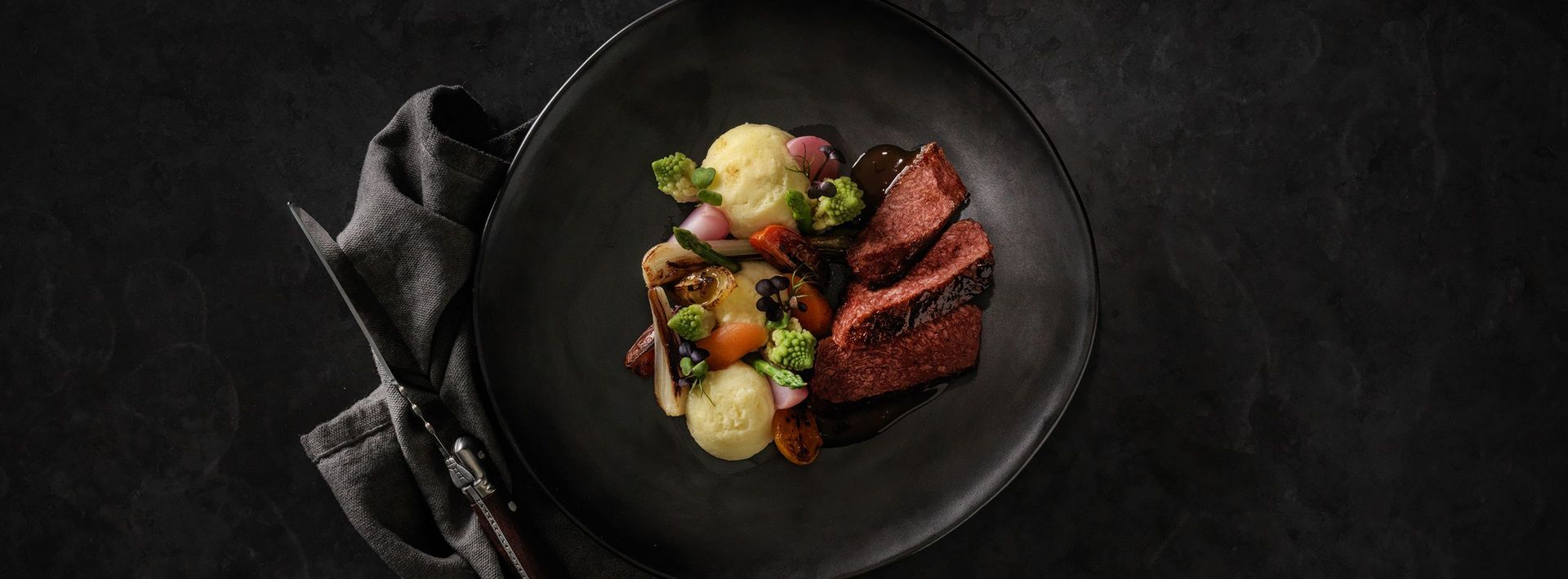 Plant-based Gourmetsteak - Rezept Aurel Manser