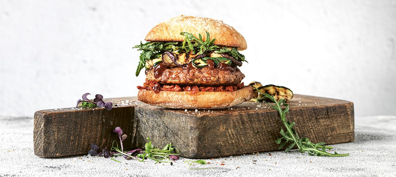 Plant-based Burger Mediterran (Vegan)