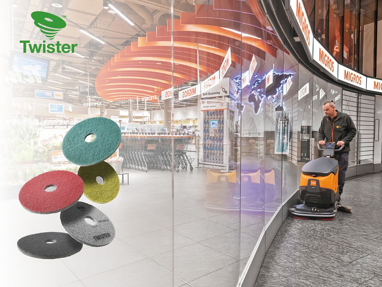 Diversey Twister Bodenpflege