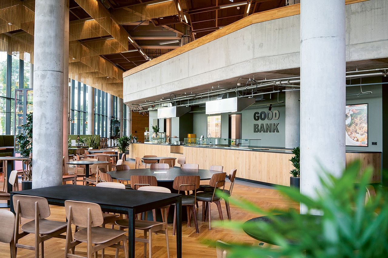 «Good Bank» ist weltweit das erste «Vertical-Farm-to-Table-Restaurant».