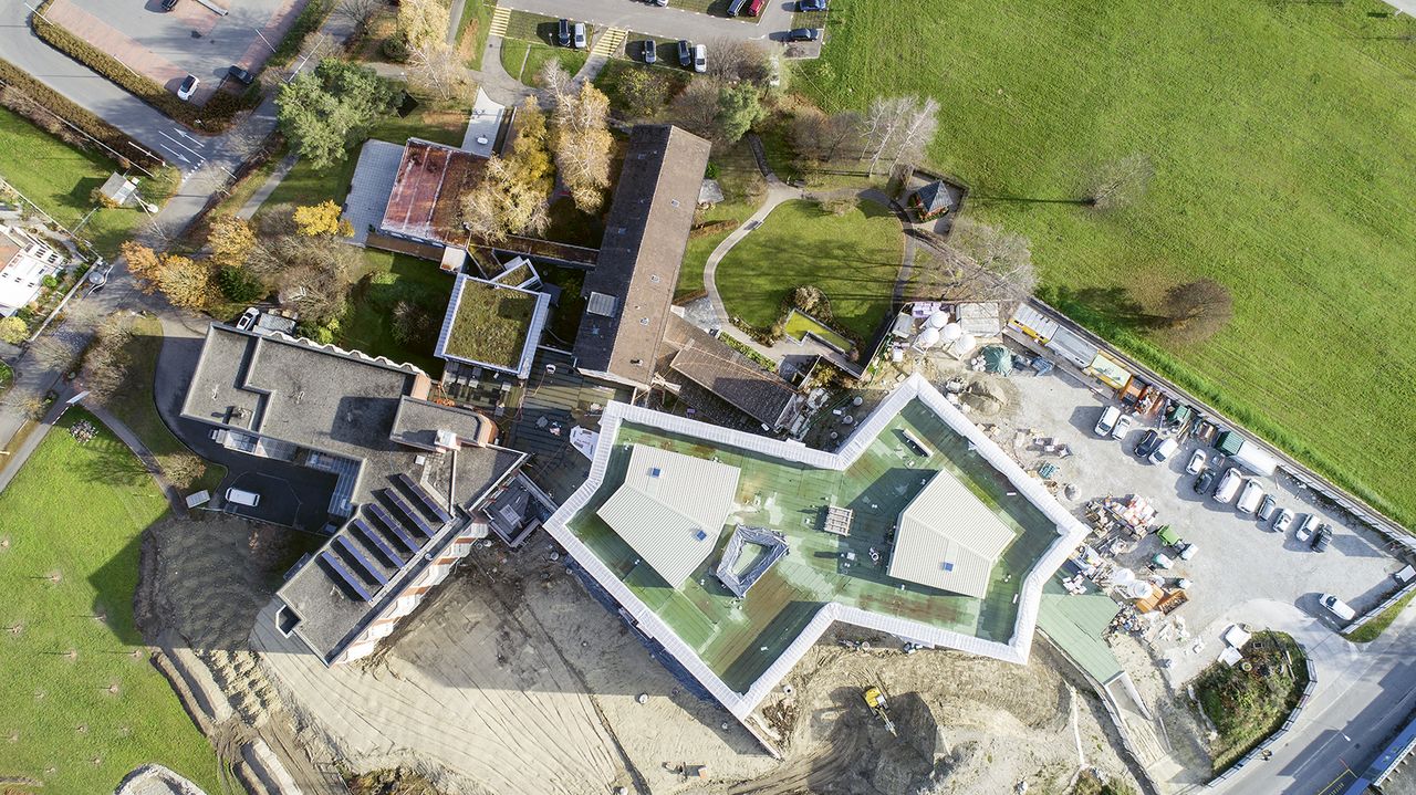 Der Um- und Erweiterungsbau des SeniorenZentrums Uzwil ist 2022 bezugsbereit.