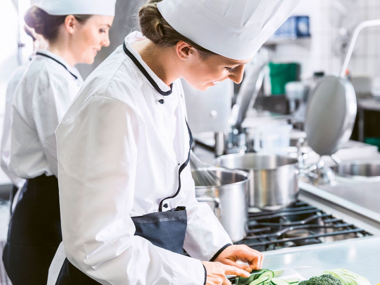 Faire Arbeitskleidung.