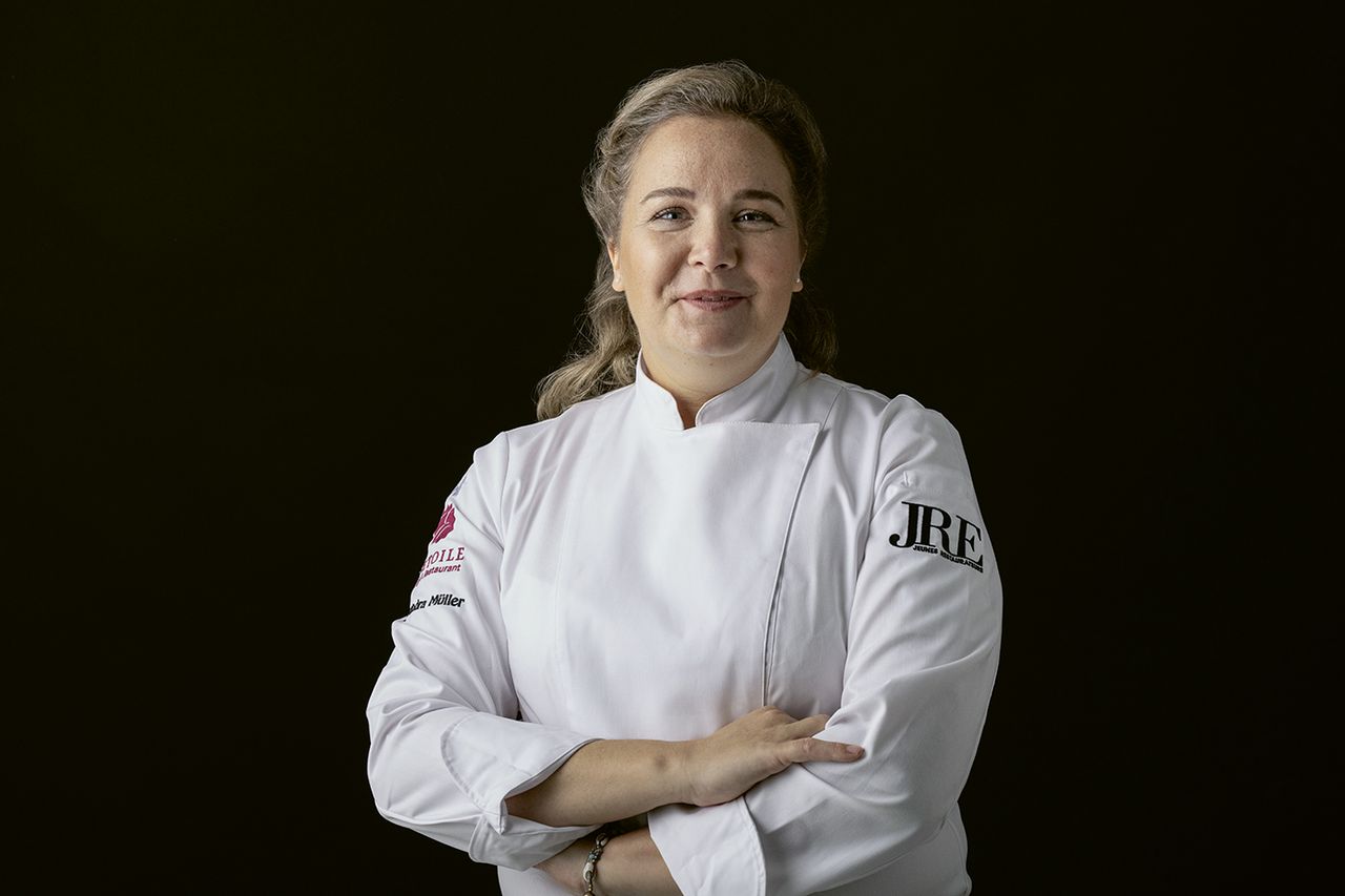 Alexandra Müller kochte ihren Betrieb hinauf aufs Sterneniveau.