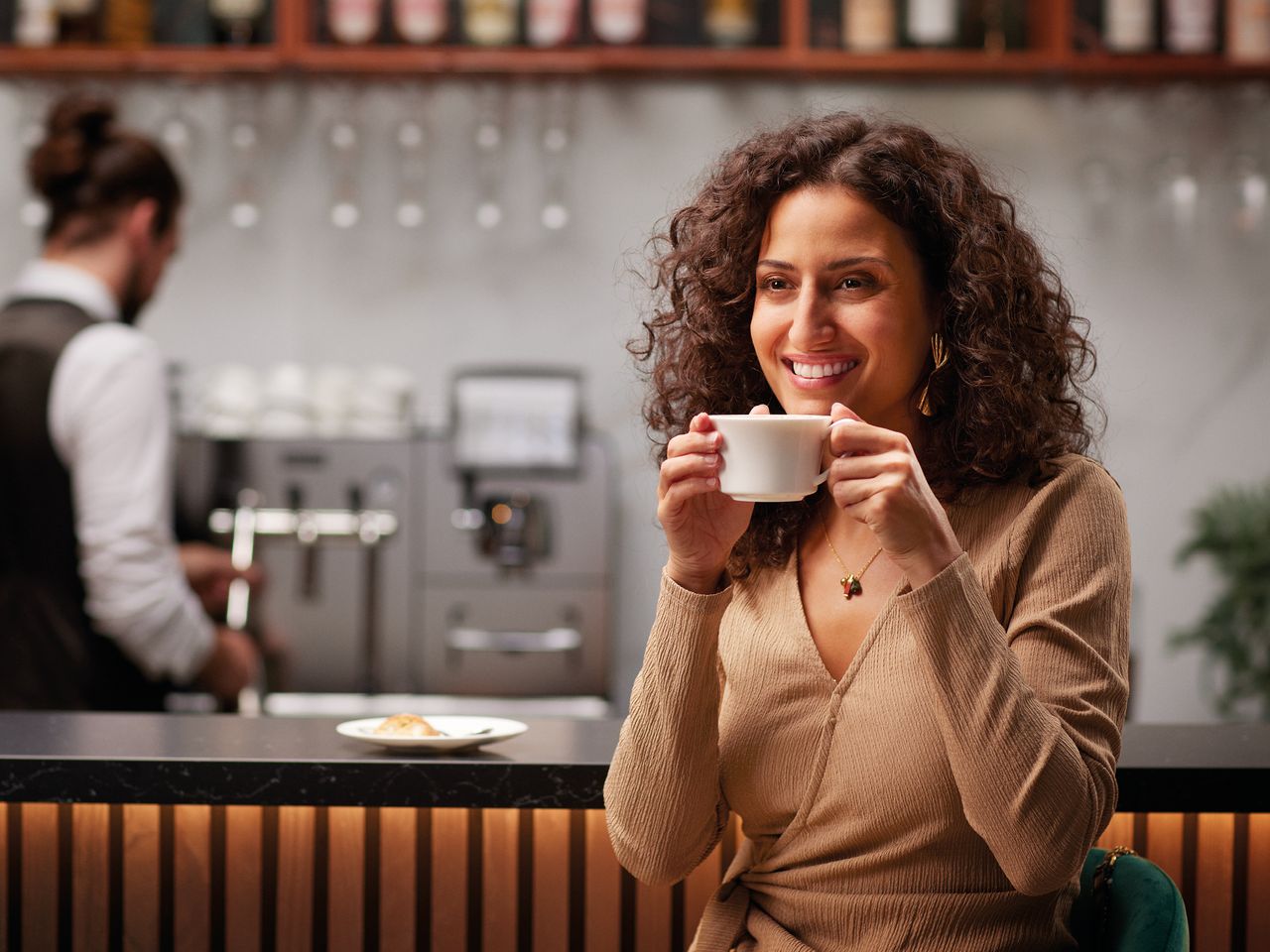 Mytico fügt sich harmonisch in die Umgebung ein und garantiert jederzeit höchsten Kaffeegenuss. 