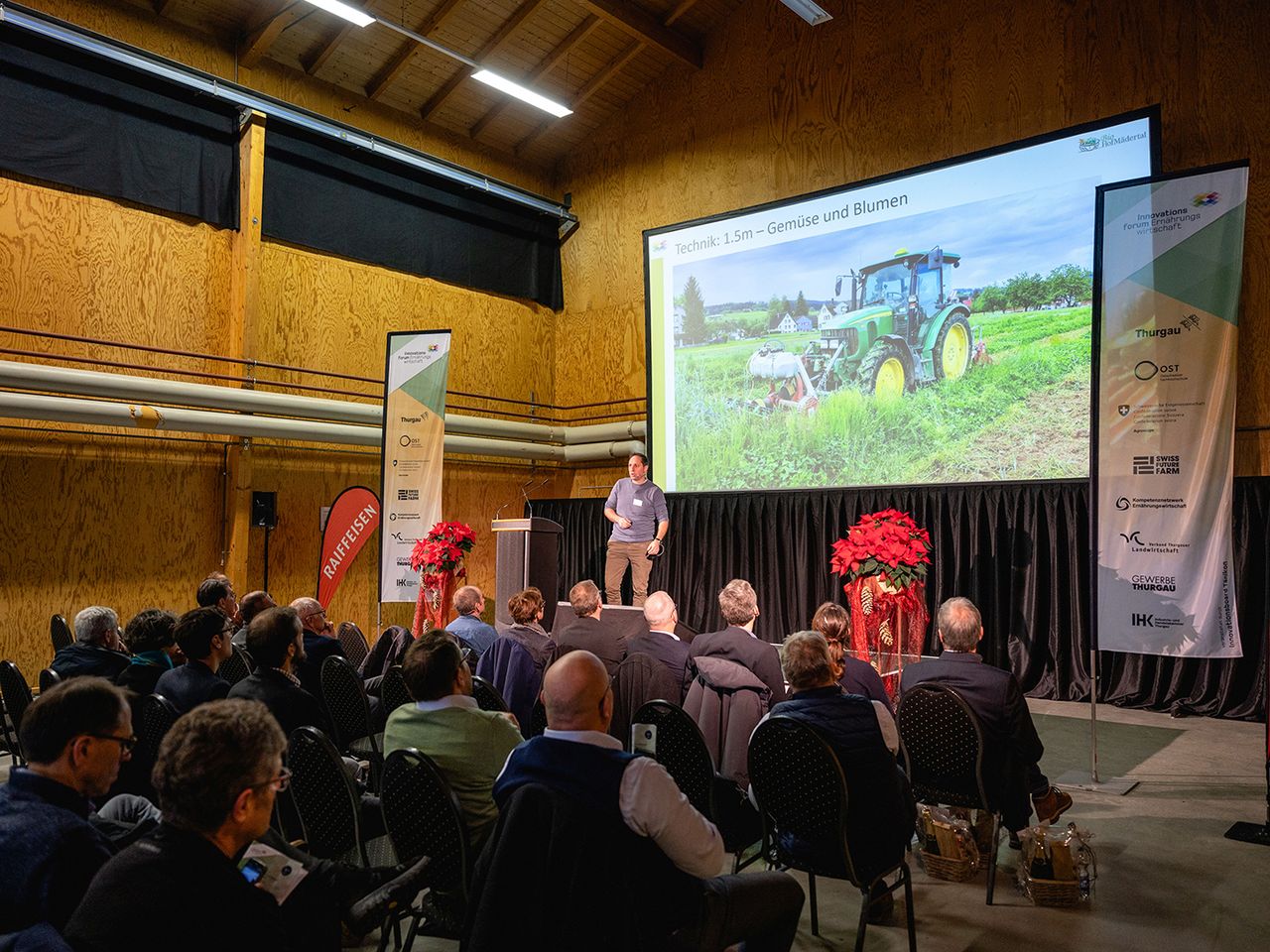 Keynote von Markus Bernhardsgrüter vom Biohof Mädertal