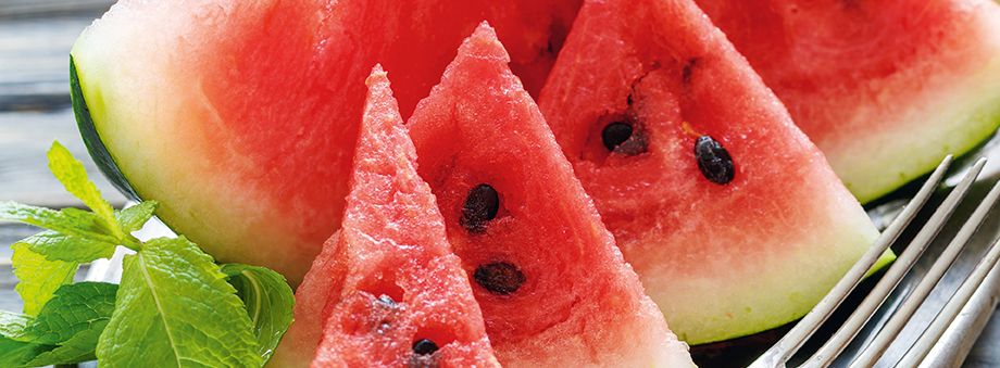 Die in der Schweiz verkauften Wassermelonen kommen meist aus Italien und Spanien.