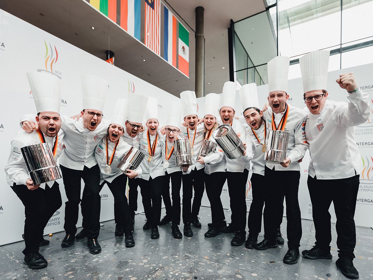 Die Schweizer Kochnati ist Vize-Olympiasieger. 
