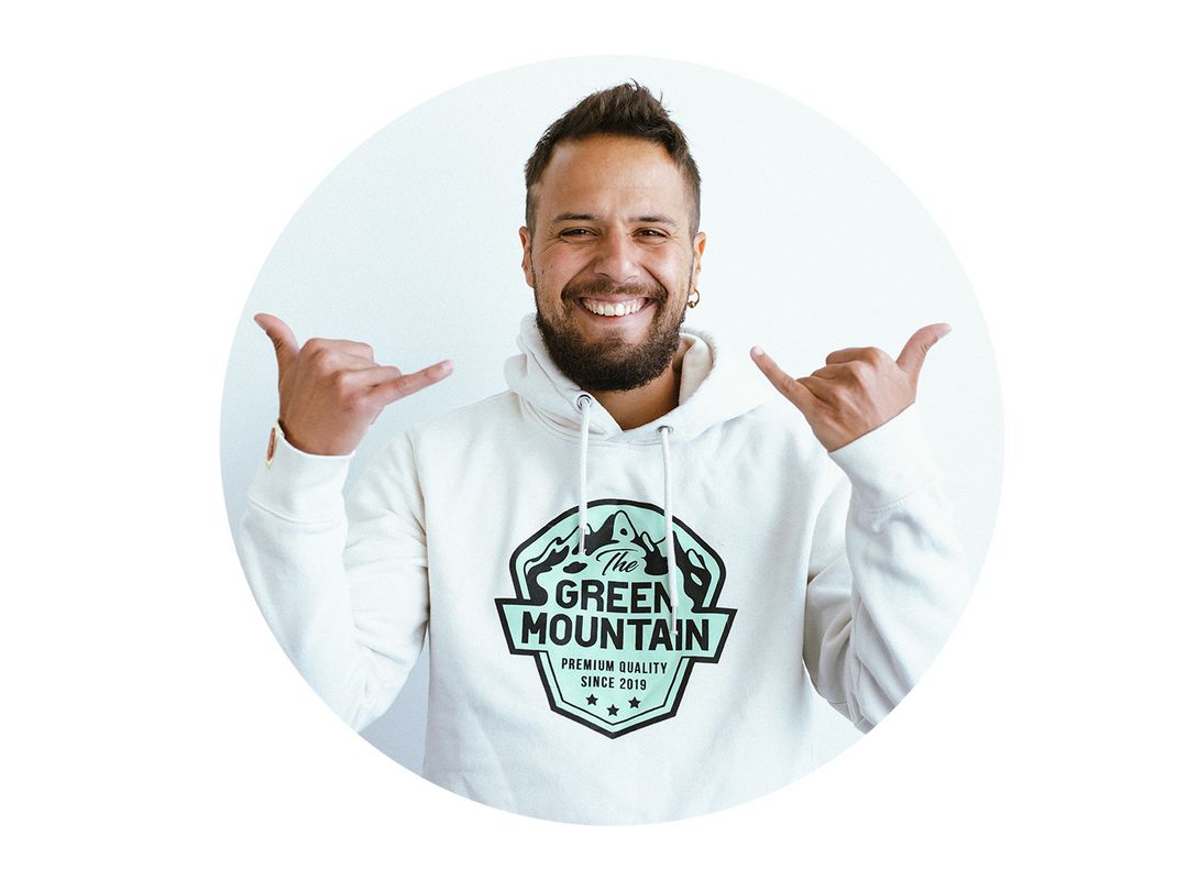 Yves Lagrebi, Brand Ambassador von THE GREEN MOUNTAIN