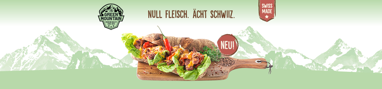 Veganes Cheese-Steak-Sandwich