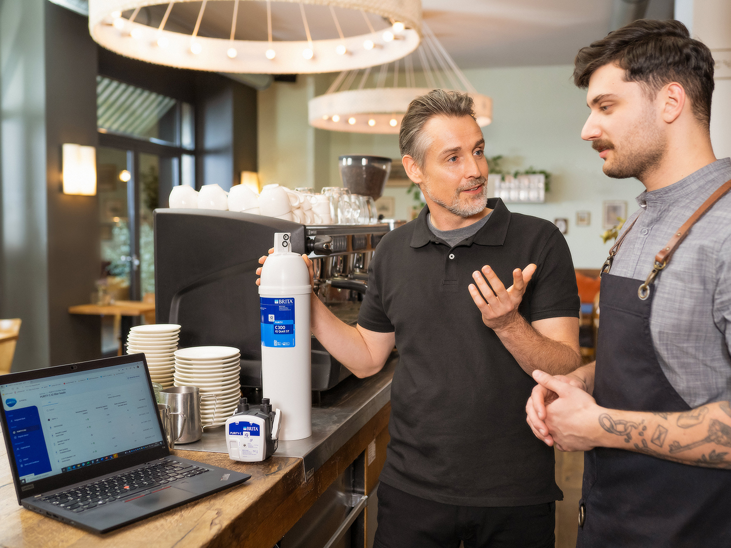 PURITY C iQ: BRITA läutet mit dem neuen intelligenten Filterkopf die digitale Ära in der professionellen Wasserfiltration ein 