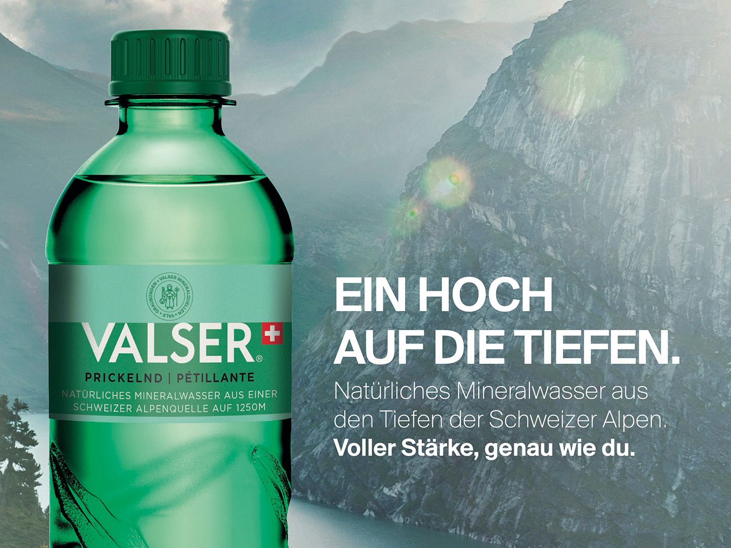 Kampagne feiert Stärke von Mensch und Natur – Ein Hoch auf die Tiefen! 