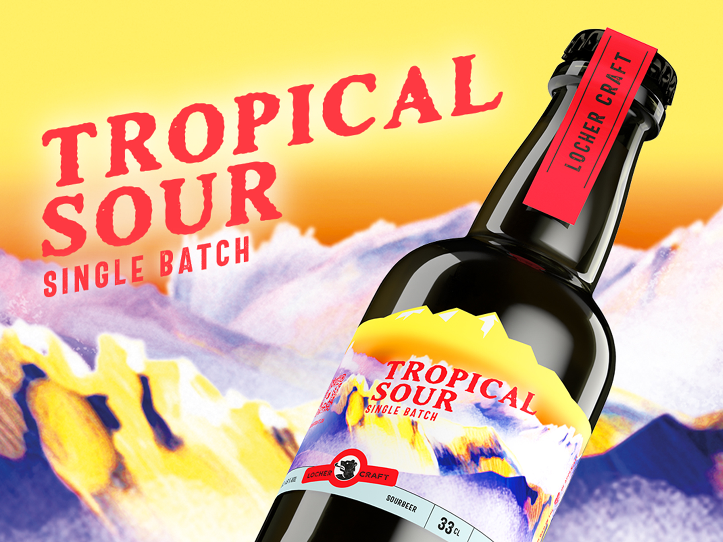 Locher Craft Tropical Sour – das neue, fruchtige Sommerbier