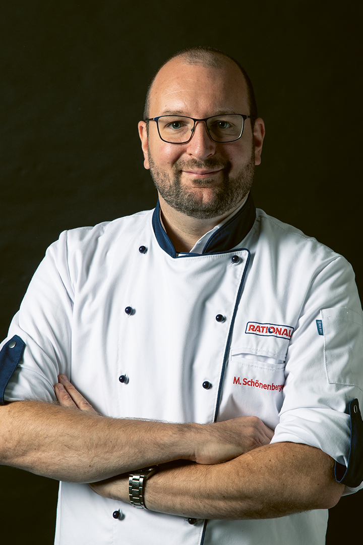 Marcel Schönenberger, Corporate Chef der Rational Schweiz AG und eidg. dipl. Küchenchef.