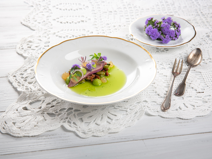 Hans Lange Rodriguez Küchenchef, (Rotisserie du Sommelier, Essen)