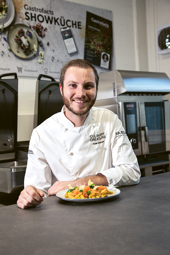 Aurel Manser ist Küchenchef im Café-Hotel Appenzell und Teammitglied der Culinary Creators.