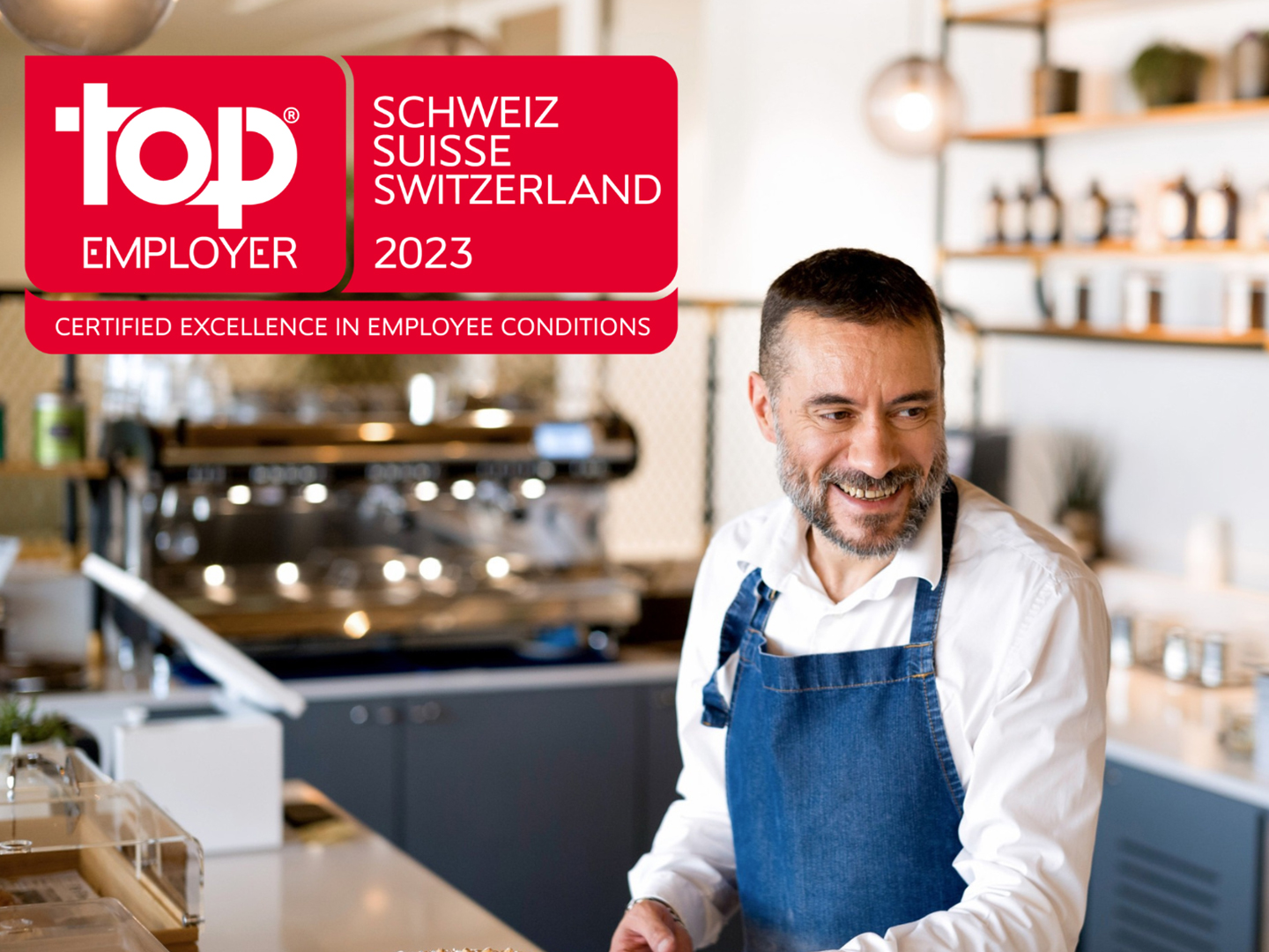 Sodexo Schweiz wird von internationalem Institut als «Top Employer 2023» ausgezeichnet