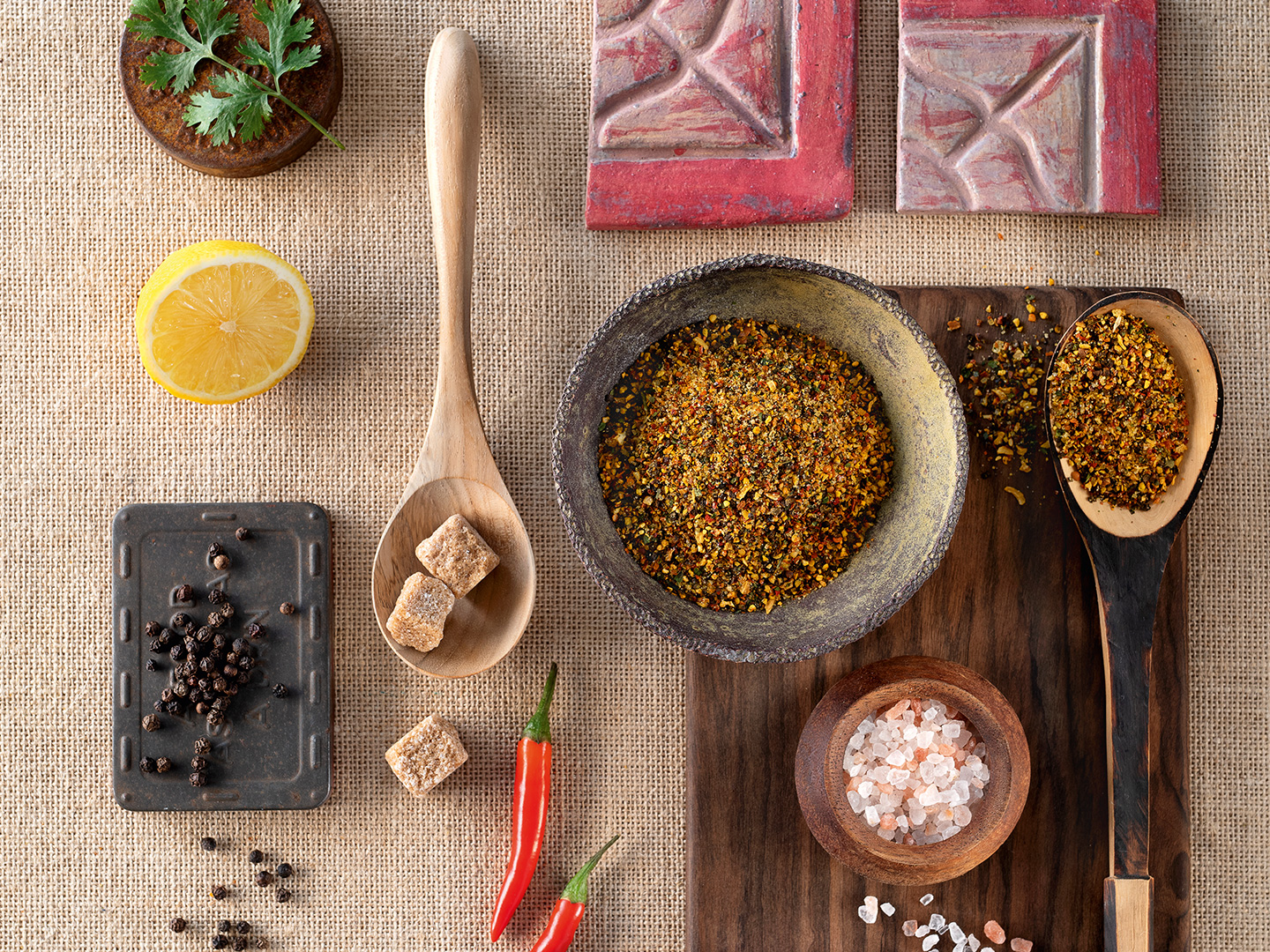 Die Neuprodukte von WIBERG - Lemon-Chili-Pepper, Exquisite Rosenblüten-Blätter und Kräuter-Blüten-Mix.