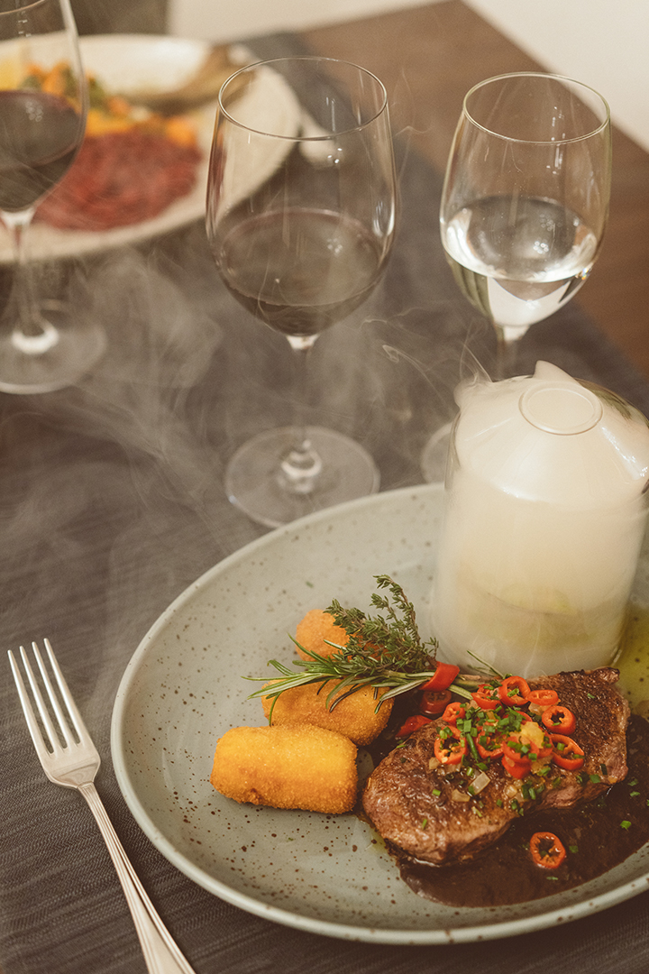 Auf dem Menu befinden sich natürlich auch immer einige Gerichte, bei denen der Foom Smoker zum Einsatz kommt. 